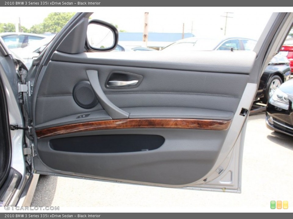 Black Interior Door Panel for the 2010 BMW 3 Series 335i xDrive Sedan #51655327