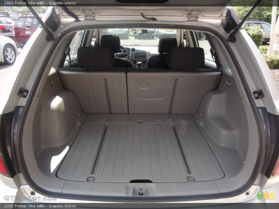 Graphite Interior Trunk for the 2003 Pontiac Vibe AWD #51655651