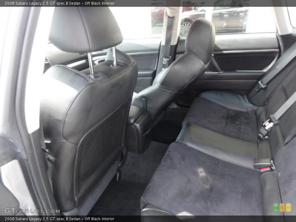 Off Black Interior Photo for the 2008 Subaru Legacy 2.5 GT spec.B Sedan #51656722
