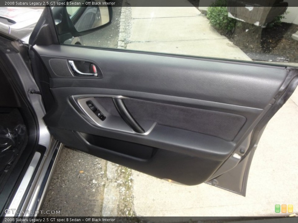 Off Black Interior Door Panel for the 2008 Subaru Legacy 2.5 GT spec.B Sedan #51656899
