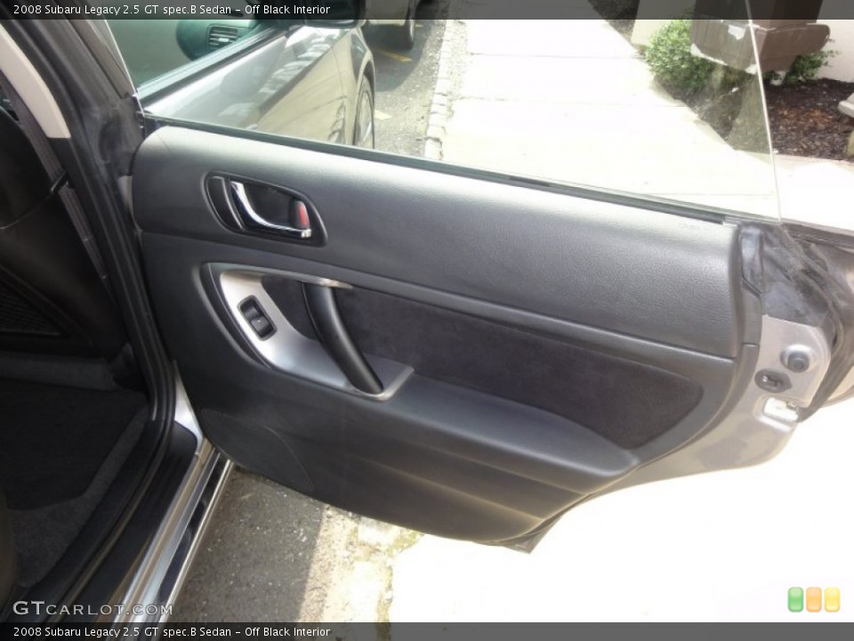 Off Black Interior Door Panel for the 2008 Subaru Legacy 2.5 GT spec.B Sedan #51656914