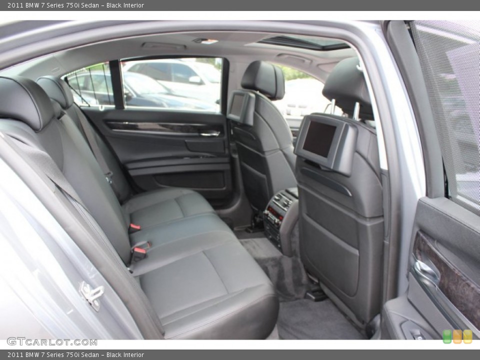 Black Interior Photo for the 2011 BMW 7 Series 750i Sedan #51657967