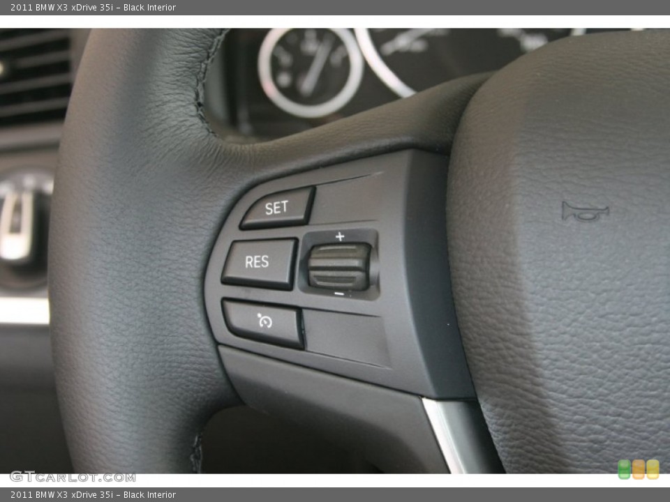 Black Interior Controls for the 2011 BMW X3 xDrive 35i #51658105
