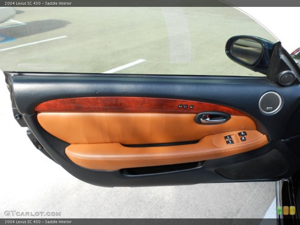 Saddle Interior Door Panel for the 2004 Lexus SC 430 #51658345