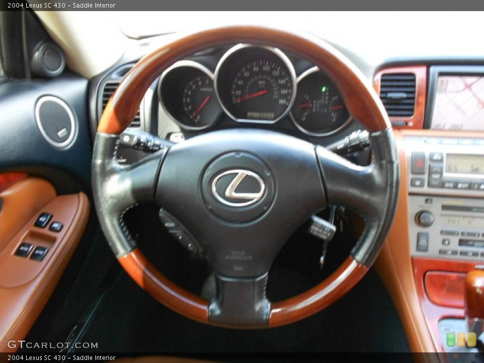 Saddle Interior Steering Wheel for the 2004 Lexus SC 430 #51658450