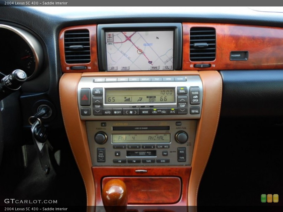Saddle Interior Navigation for the 2004 Lexus SC 430 #51658462