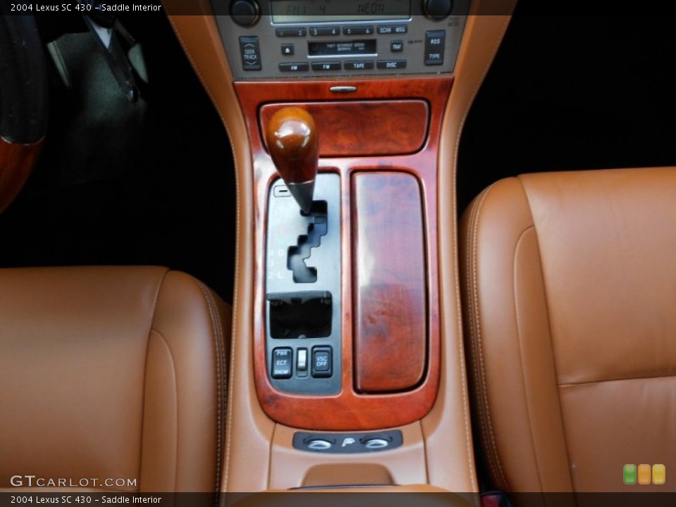 Saddle Interior Transmission for the 2004 Lexus SC 430 #51658483