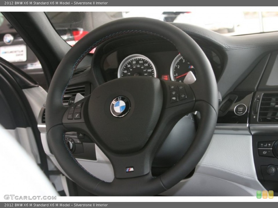 Silverstone II Interior Steering Wheel for the 2012 BMW X6 M  #51660160