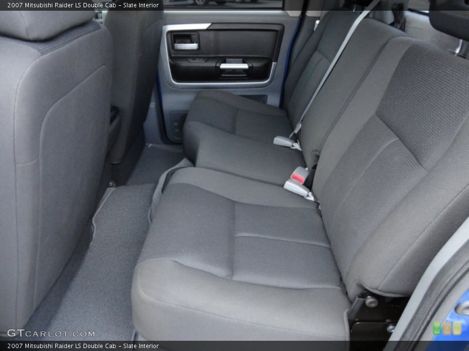 Slate Interior Photo for the 2007 Mitsubishi Raider LS Double Cab #51661417