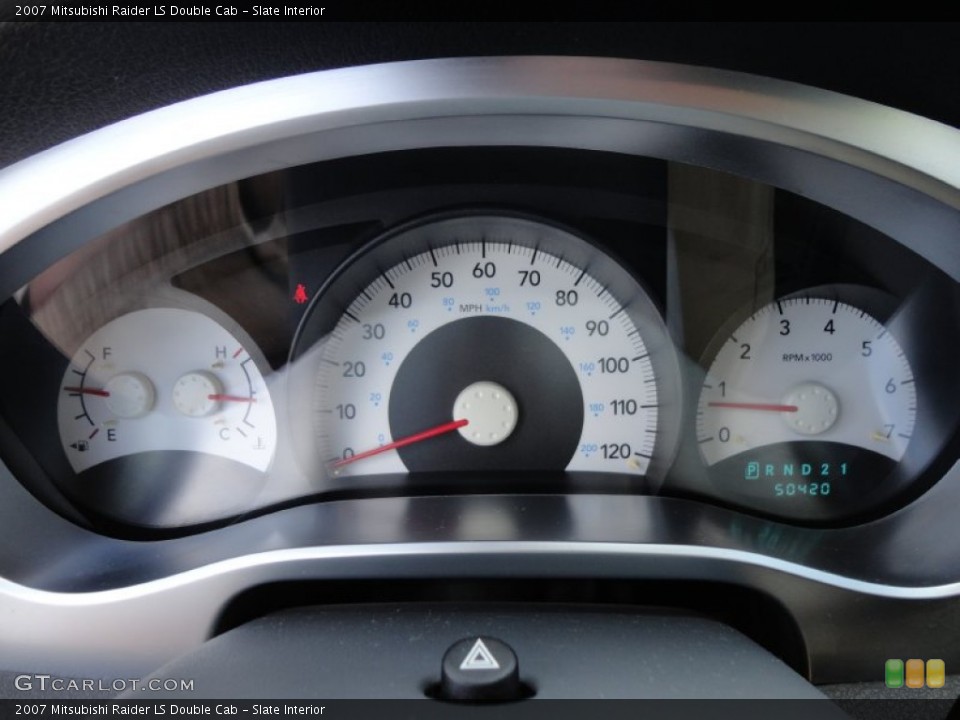 Slate Interior Gauges for the 2007 Mitsubishi Raider LS Double Cab #51661783
