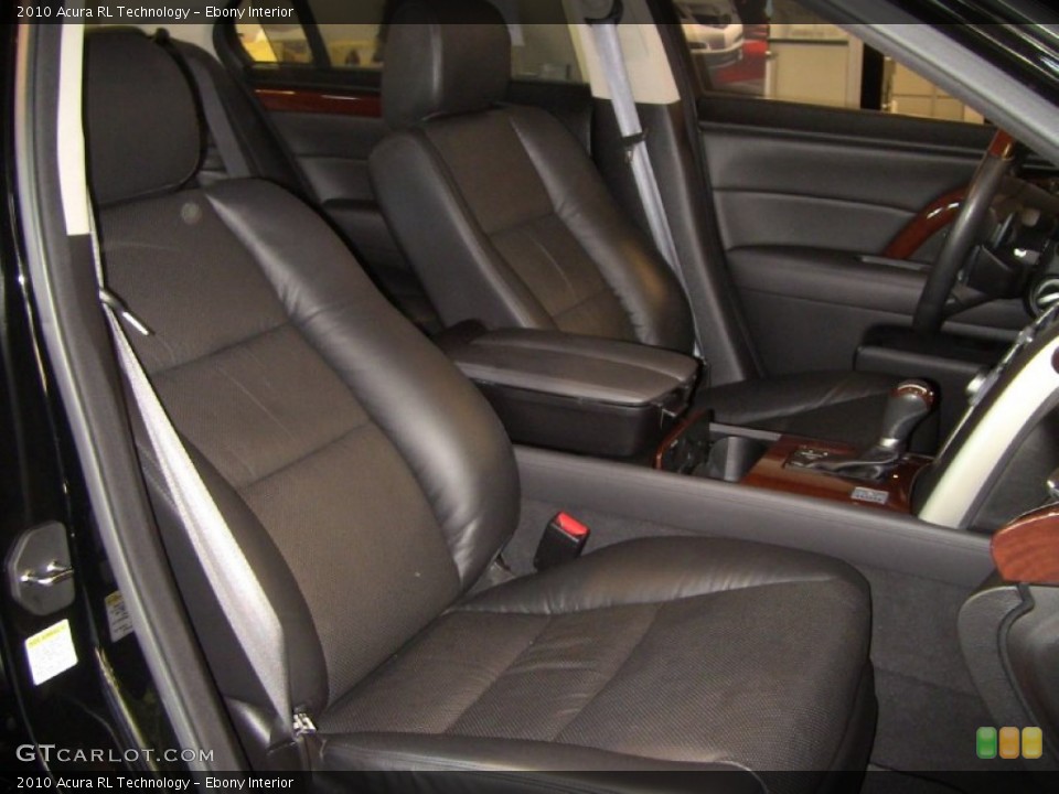 Ebony Interior Photo for the 2010 Acura RL Technology #51662062