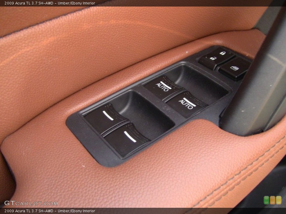 Umber/Ebony Interior Controls for the 2009 Acura TL 3.7 SH-AWD #51662644