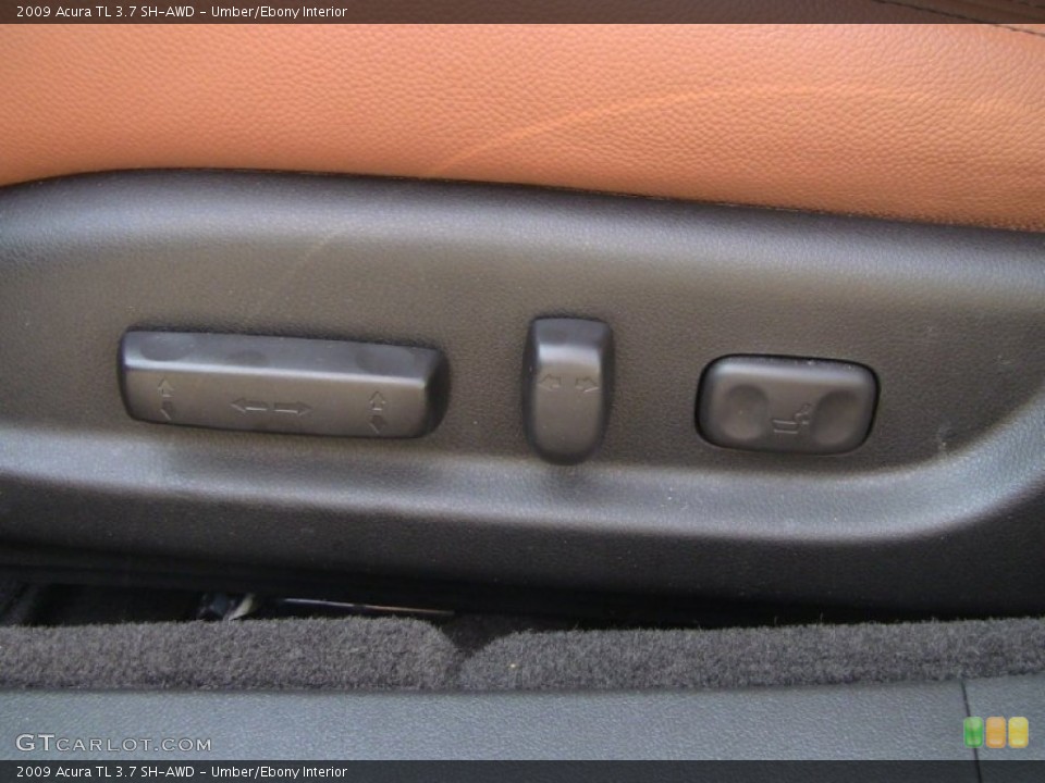 Umber/Ebony Interior Controls for the 2009 Acura TL 3.7 SH-AWD #51662654