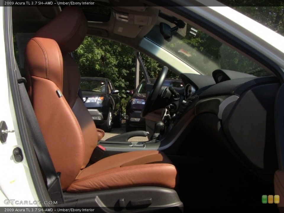 Umber/Ebony Interior Photo for the 2009 Acura TL 3.7 SH-AWD #51662705