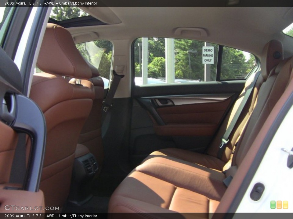 Umber/Ebony Interior Photo for the 2009 Acura TL 3.7 SH-AWD #51662722