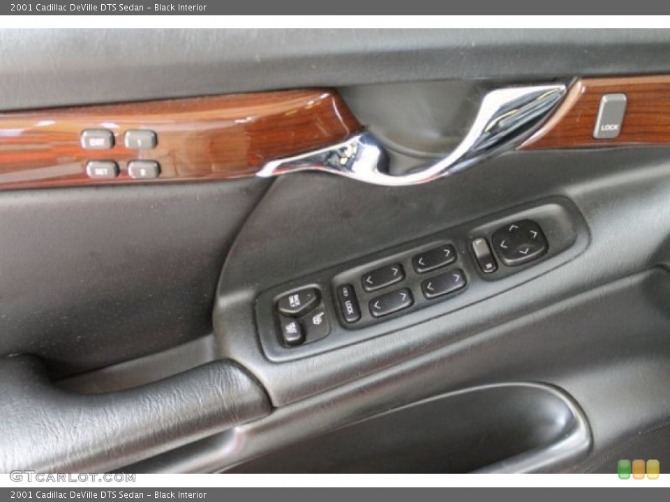 Black Interior Controls for the 2001 Cadillac DeVille DTS Sedan #51665599