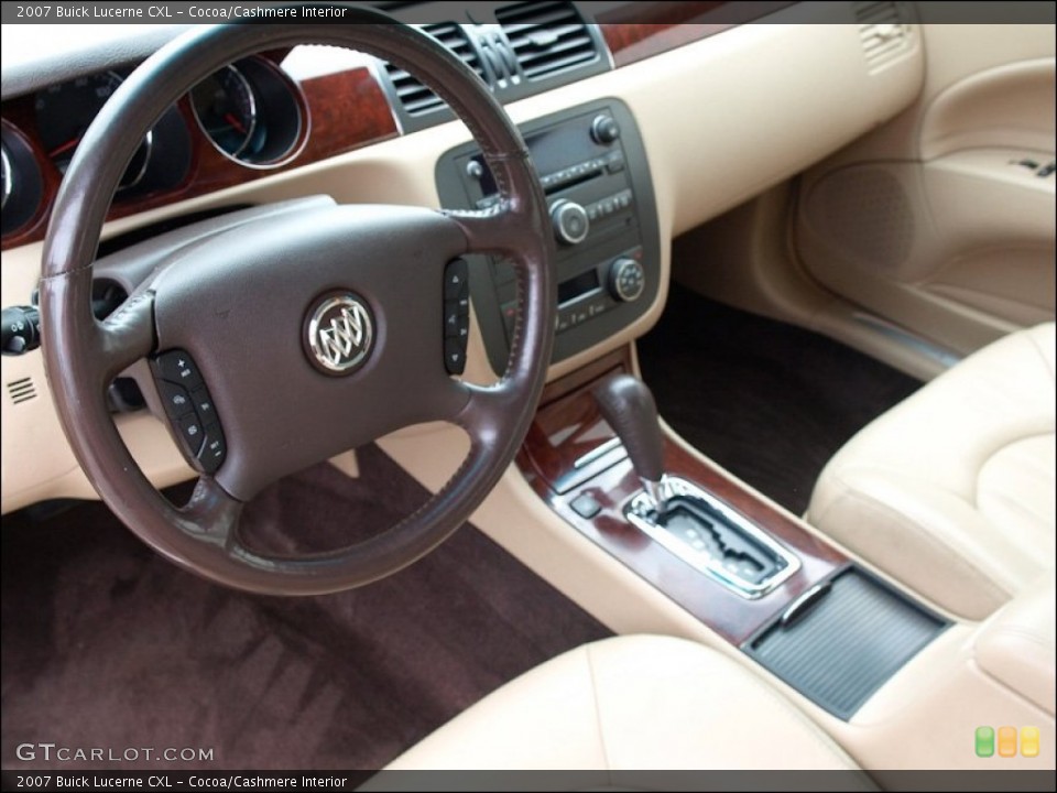 Cocoa/Cashmere Interior Prime Interior for the 2007 Buick Lucerne CXL #51666262