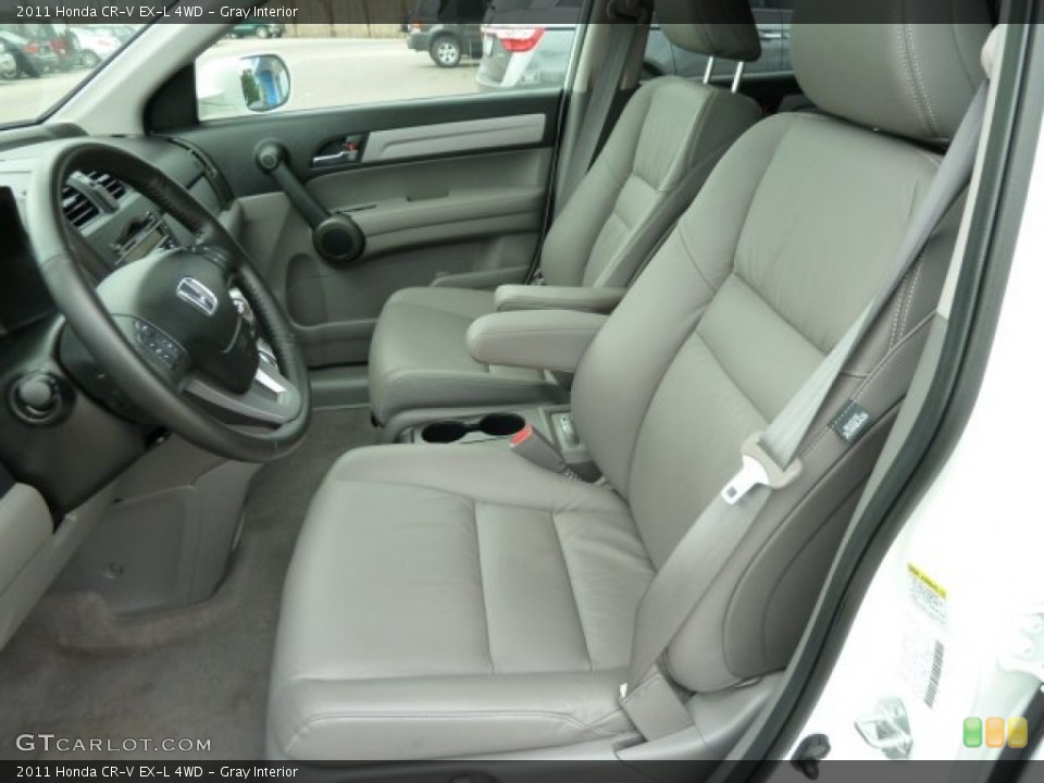 Gray Interior Photo for the 2011 Honda CR-V EX-L 4WD #51668242
