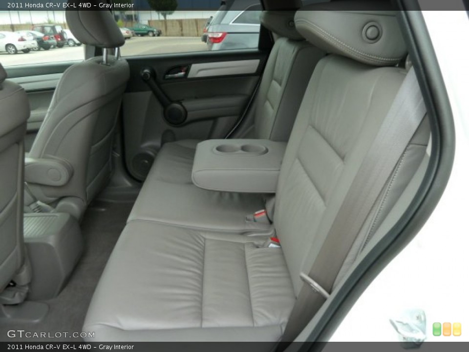 Gray Interior Photo for the 2011 Honda CR-V EX-L 4WD #51668245