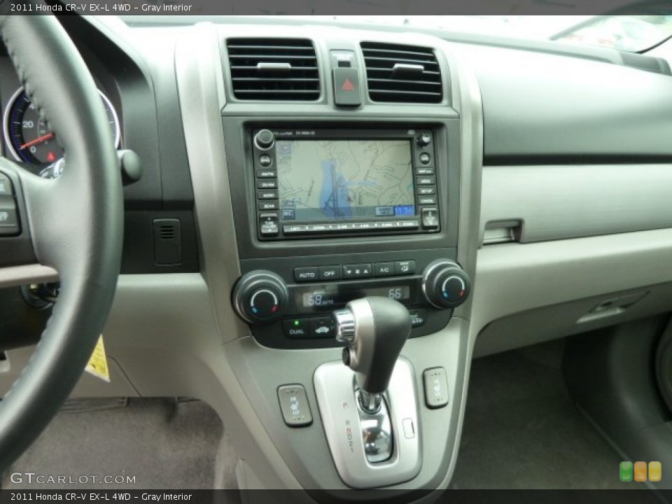 Gray Interior Controls for the 2011 Honda CR-V EX-L 4WD #51668320