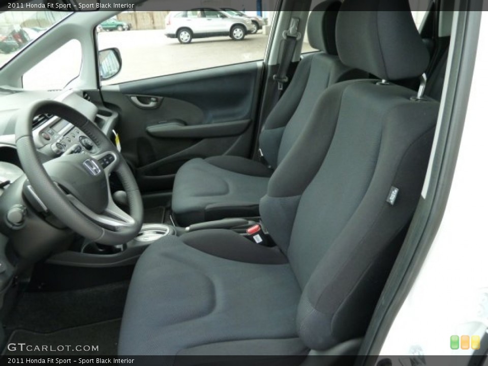 Sport Black Interior Photo for the 2011 Honda Fit Sport #51668530