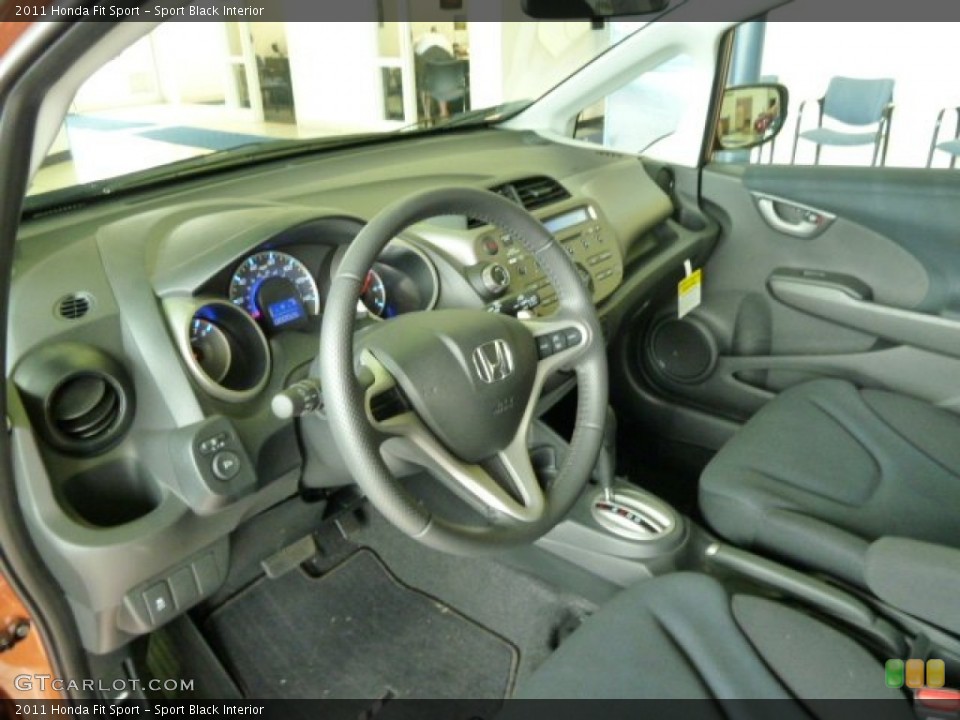 Sport Black Interior Photo for the 2011 Honda Fit Sport #51668605