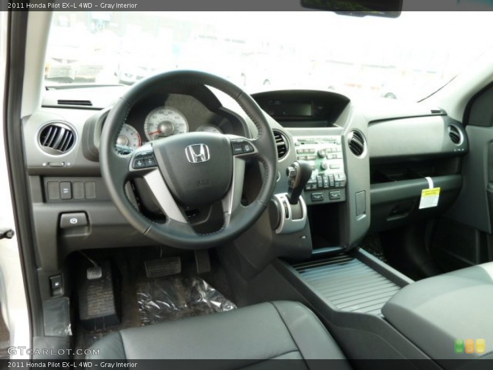 Gray Interior Dashboard for the 2011 Honda Pilot EX-L 4WD #51668770