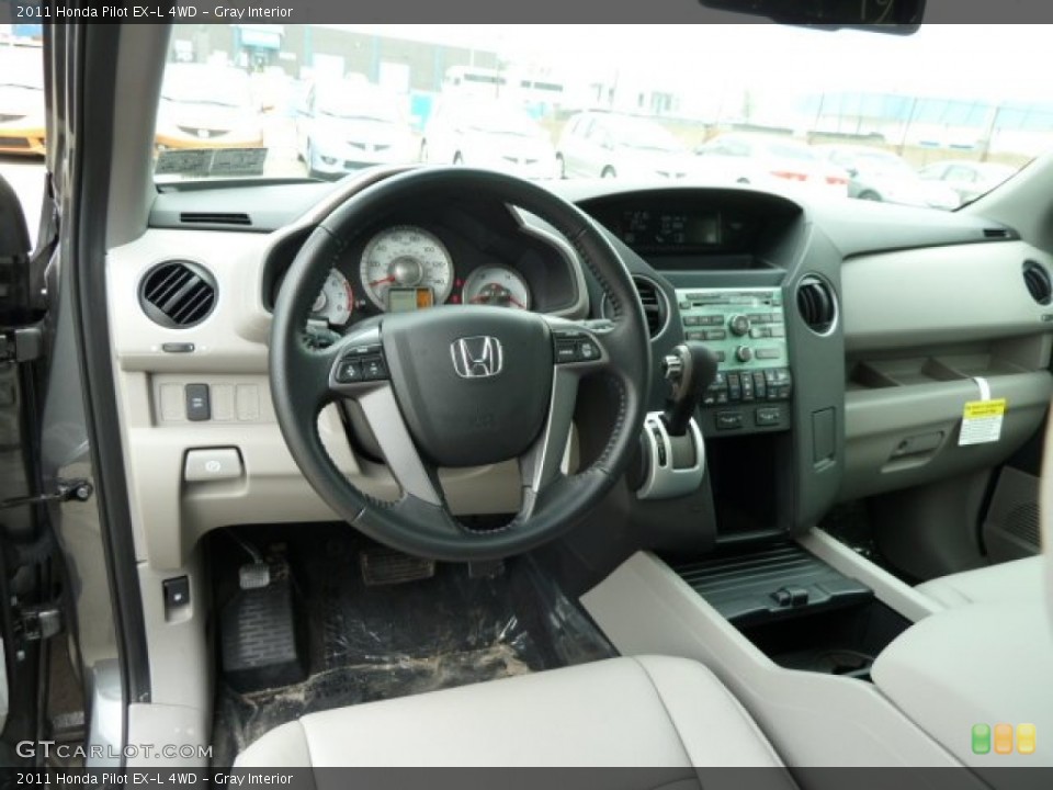 Gray Interior Dashboard for the 2011 Honda Pilot EX-L 4WD #51669064