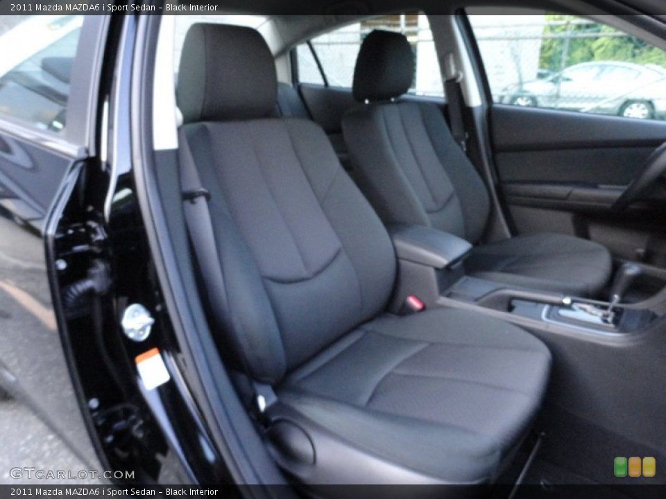 Black Interior Photo for the 2011 Mazda MAZDA6 i Sport Sedan #51670449