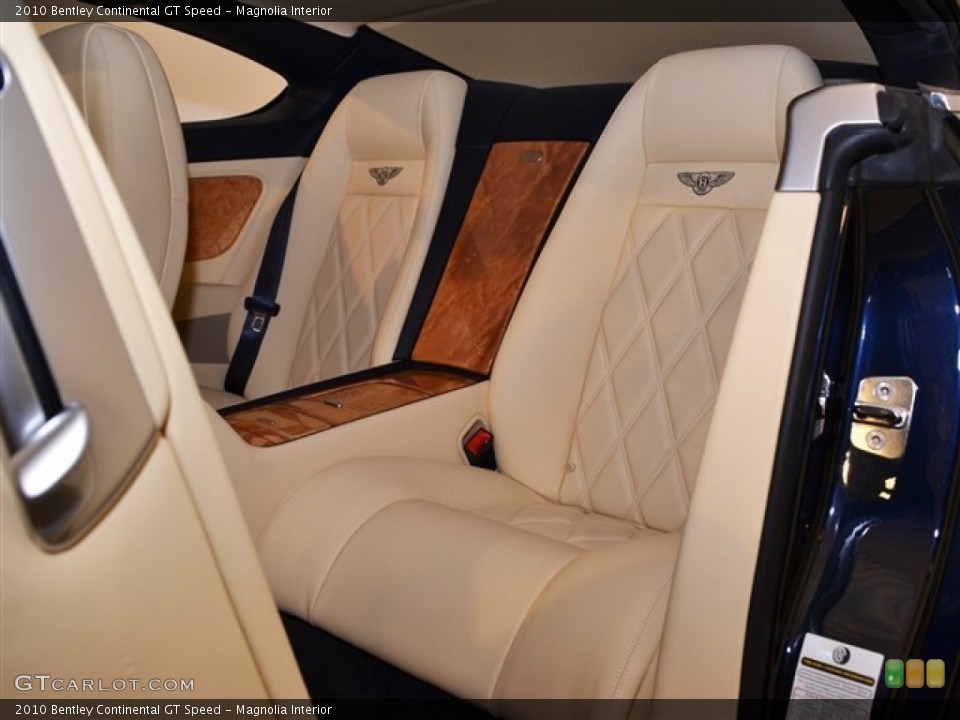 Magnolia Interior Photo for the 2010 Bentley Continental GT Speed #51670488