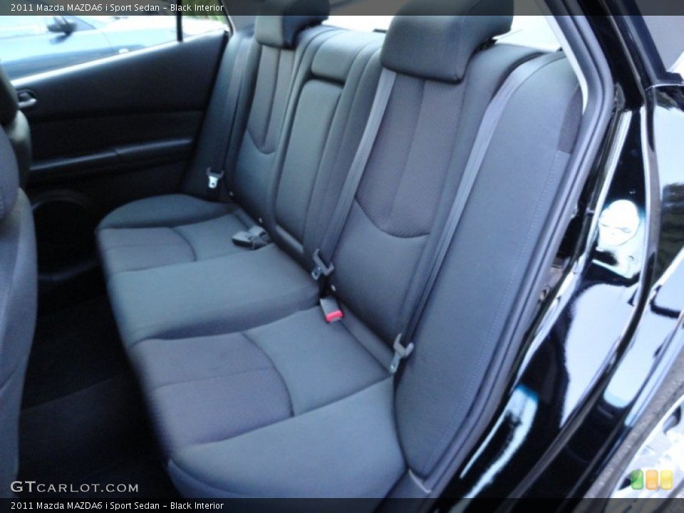 Black Interior Photo for the 2011 Mazda MAZDA6 i Sport Sedan #51670527