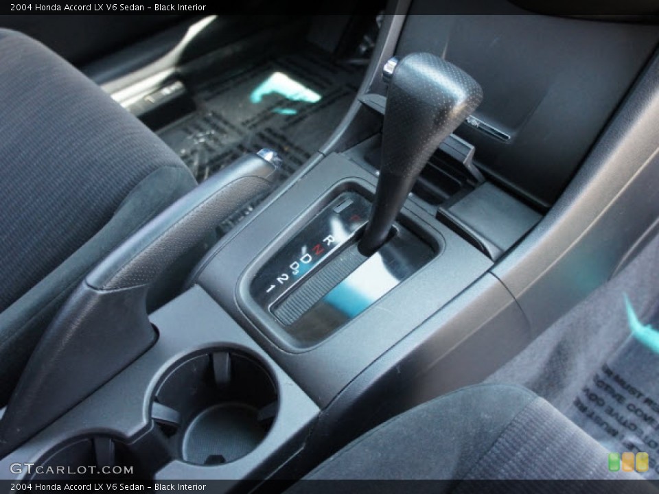 Black Interior Transmission for the 2004 Honda Accord LX V6 Sedan #51670872