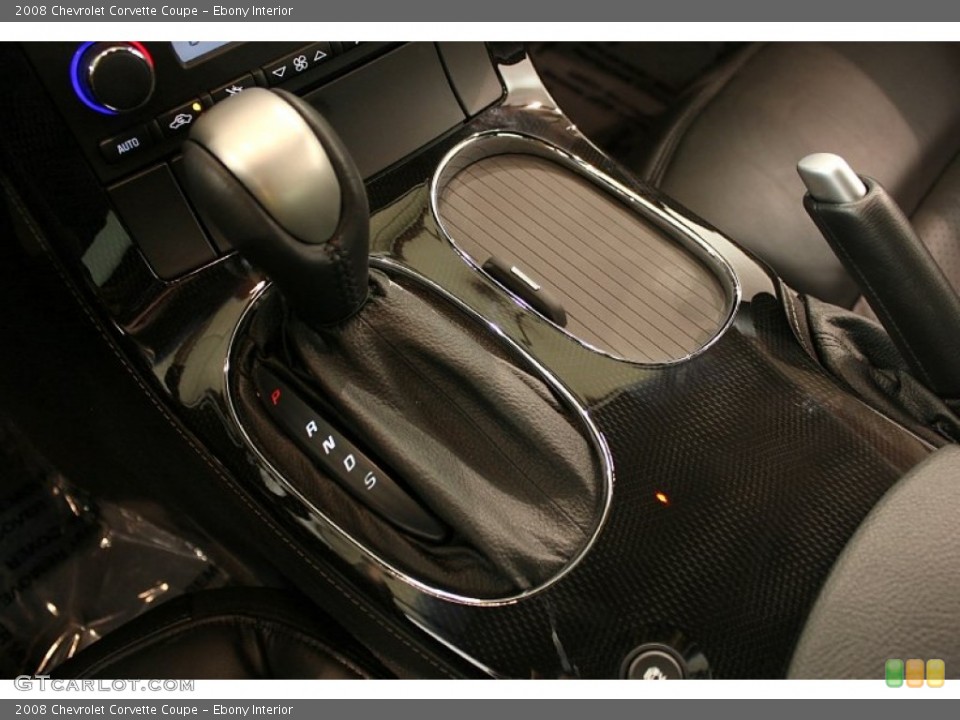 Ebony Interior Transmission for the 2008 Chevrolet Corvette Coupe #51671288