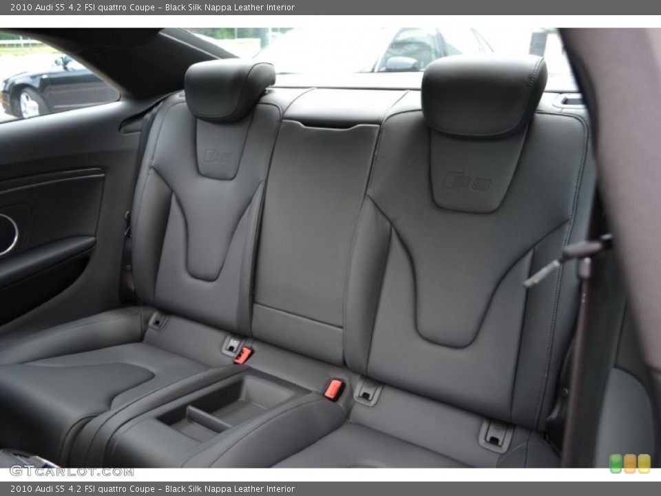 Black Silk Nappa Leather Interior Photo for the 2010 Audi S5 4.2 FSI quattro Coupe #51674079