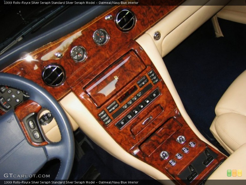 Oatmeal/Navy Blue Interior Dashboard for the 1999 Rolls-Royce Silver Seraph  #51675720