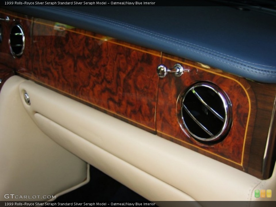 Oatmeal/Navy Blue Interior Dashboard for the 1999 Rolls-Royce Silver Seraph  #51675735