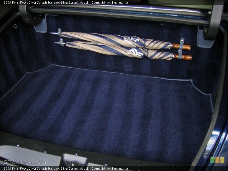 Oatmeal/Navy Blue Interior Trunk for the 1999 Rolls-Royce Silver Seraph  #51675816