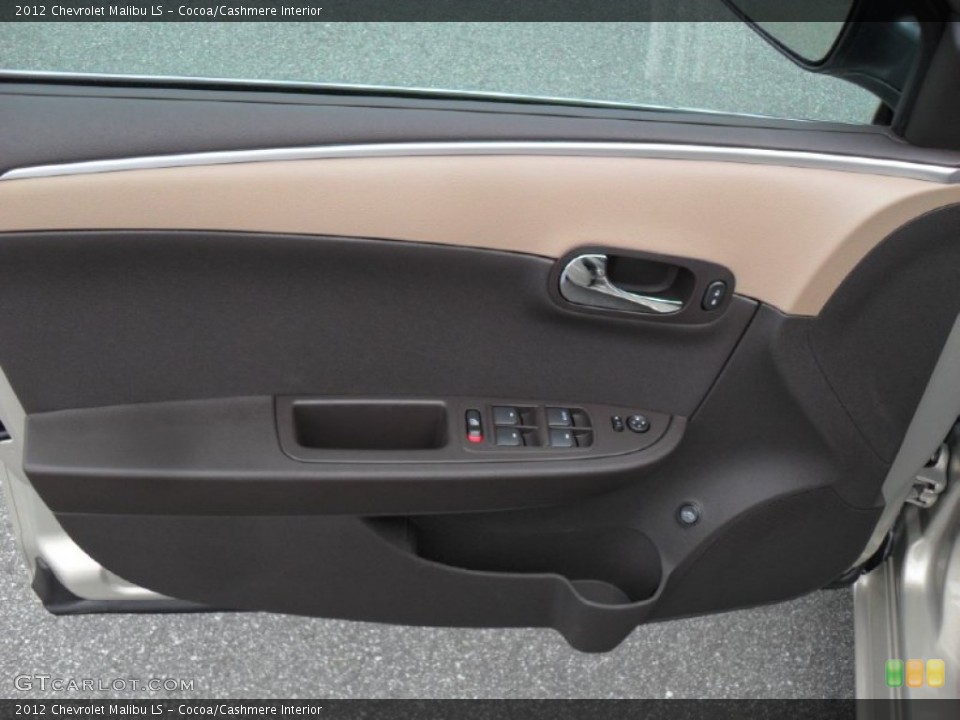 Cocoa/Cashmere Interior Door Panel for the 2012 Chevrolet Malibu LS #51676098