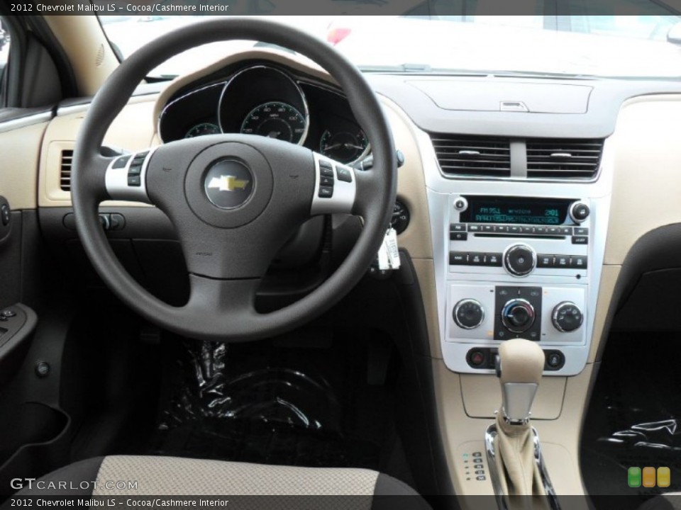 Cocoa/Cashmere Interior Dashboard for the 2012 Chevrolet Malibu LS #51676191