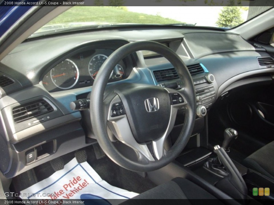 Black Interior Photo for the 2008 Honda Accord LX-S Coupe #51676284