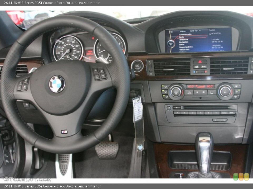 Black Dakota Leather Interior Dashboard for the 2011 BMW 3 Series 335i Coupe #51677589