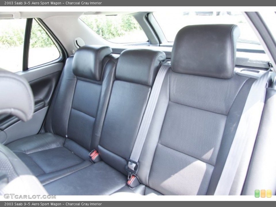 Charcoal Gray Interior Photo for the 2003 Saab 9-5 Aero Sport Wagon #51677709