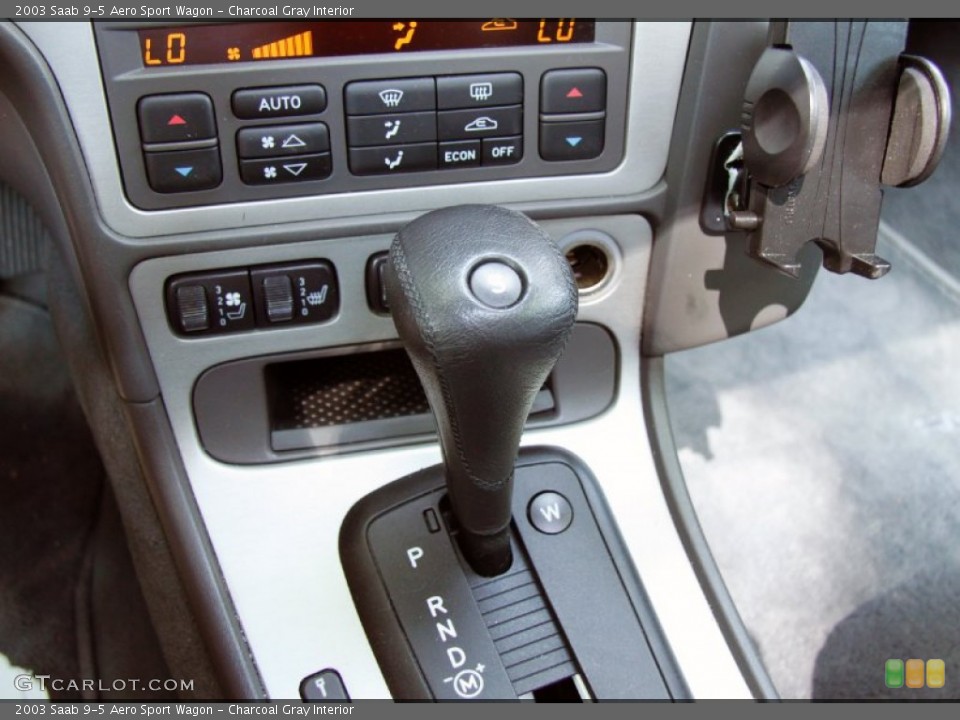 Charcoal Gray Interior Transmission for the 2003 Saab 9-5 Aero Sport Wagon #51677832