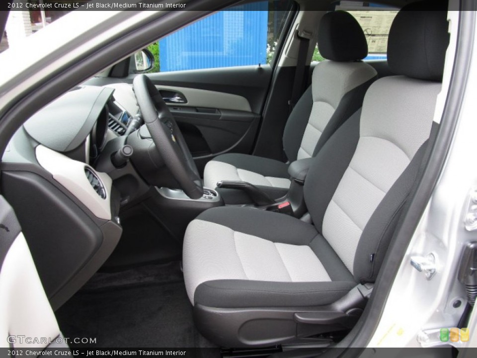 Jet Black/Medium Titanium Interior Photo for the 2012 Chevrolet Cruze LS #51678216