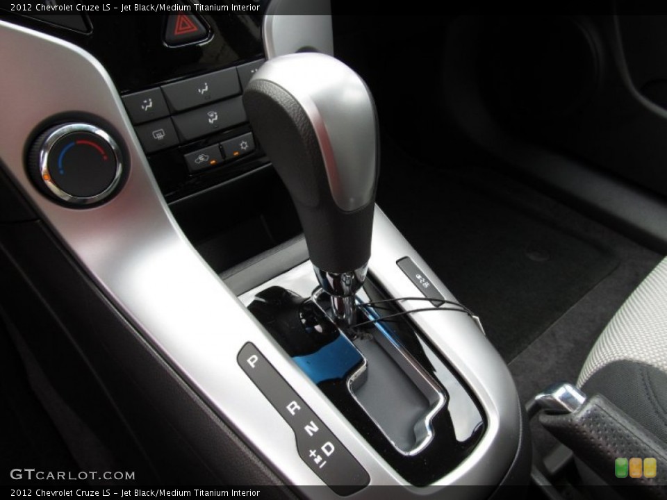 Jet Black/Medium Titanium Interior Transmission for the 2012 Chevrolet Cruze LS #51678270