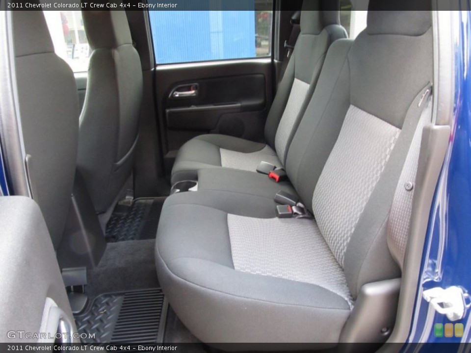 Ebony Interior Photo for the 2011 Chevrolet Colorado LT Crew Cab 4x4 #51678903