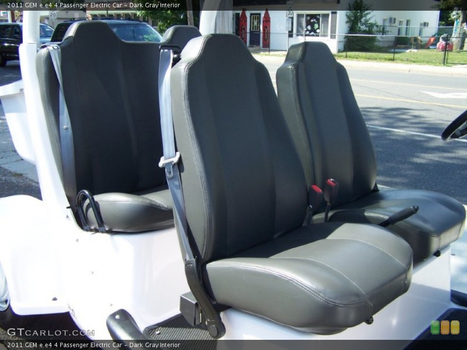 Dark Gray Interior Photo for the 2011 GEM e e4 4 Passenger Electric Car #51679428