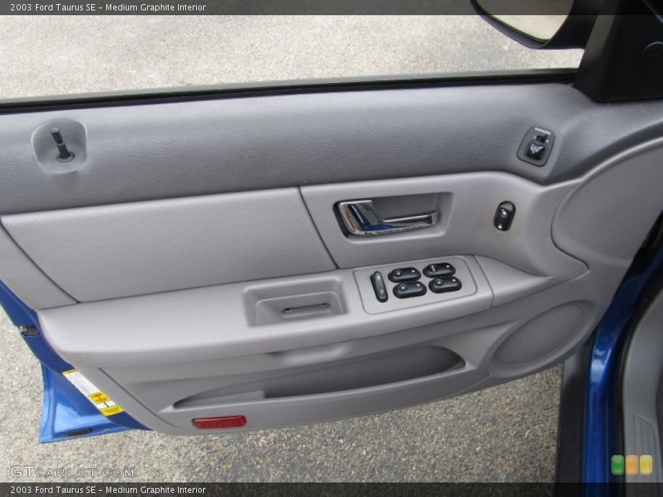 Medium Graphite Interior Door Panel for the 2003 Ford Taurus SE #51679785
