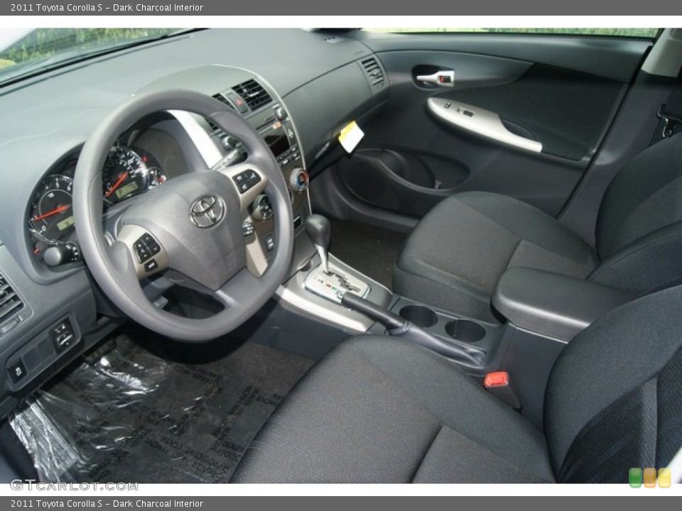 Dark Charcoal Interior Photo for the 2011 Toyota Corolla S #51679908