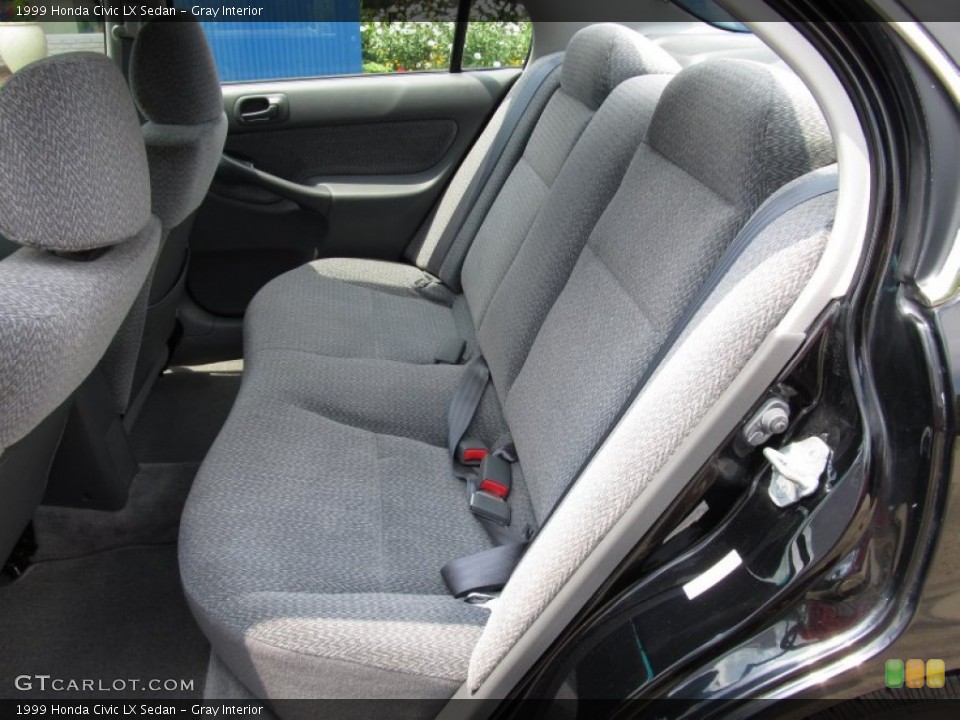 Gray Interior Photo for the 1999 Honda Civic LX Sedan #51680253